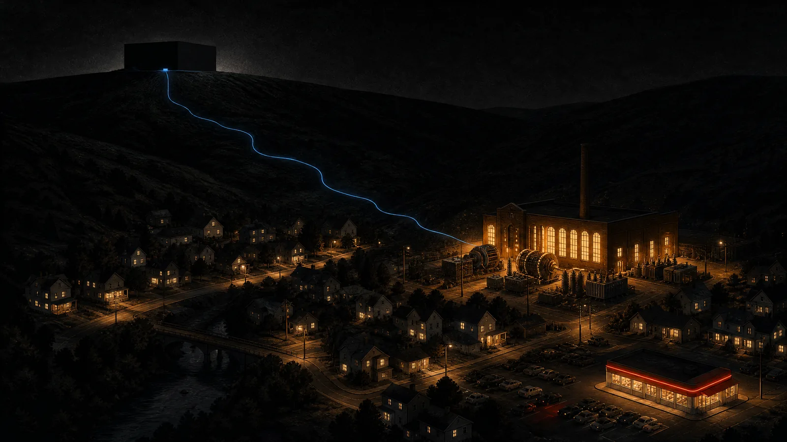 Data centers don't create housing demand; their hunger for power creates it in small manufacturing towns
