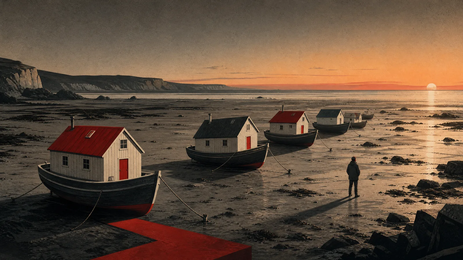 The three tides that lifted housing for two decades are receding together, exposing what they hid.